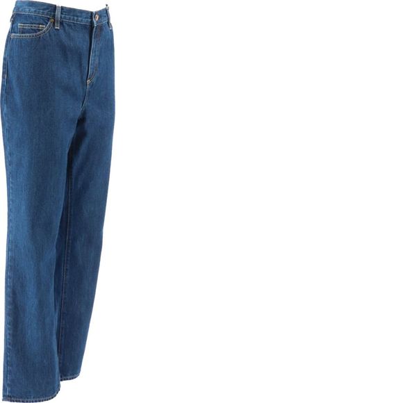 Lands' End Women's High-Rise Straight Leg Jean Medium Wash 16 NEW 435781 - Picture 7 of 7